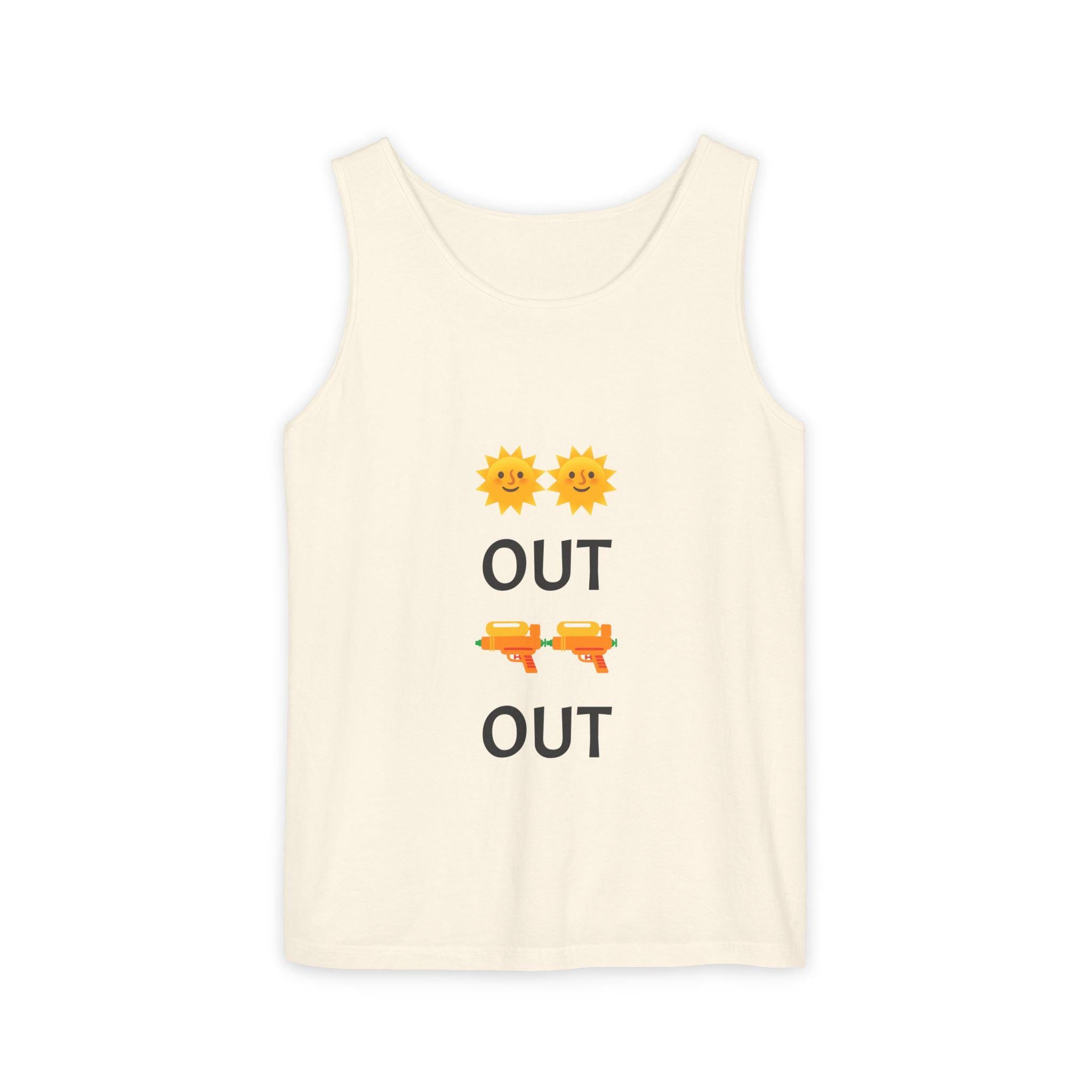 Sunny Days Unisex Tank Top | Summer Vibes Shirt, Beachwear, Casual Outfit, Gift for Friends, Festival Attire, Holiday Wear