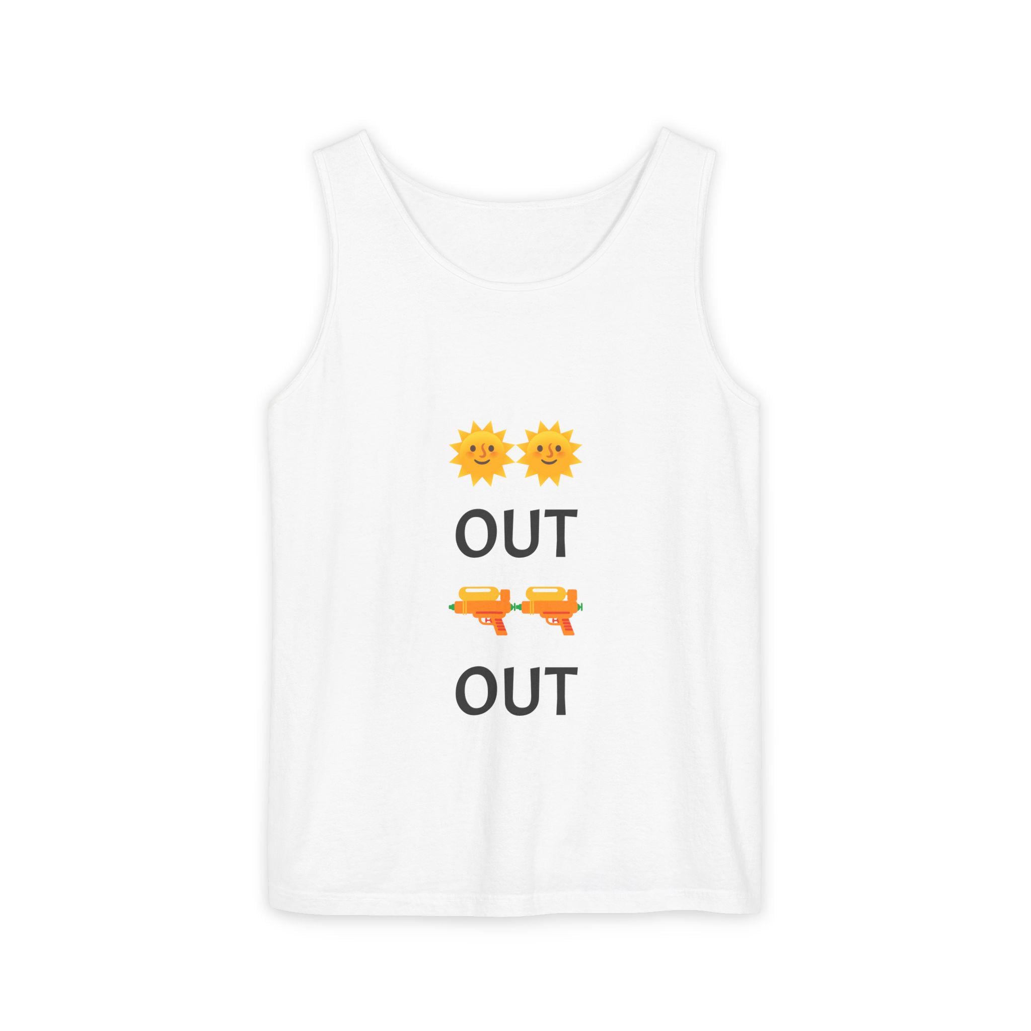 Sunny Days Unisex Tank Top | Summer Vibes Shirt, Beachwear, Casual Outfit, Gift for Friends, Festival Attire, Holiday Wear
