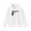 Words Are the Most Powerful Weapon Hoodie | Gun Graphic Text Design