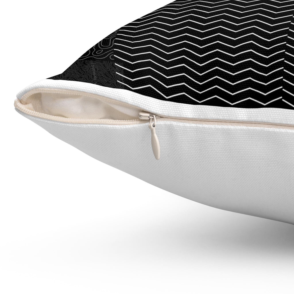 Spun Polyester Square Pillow