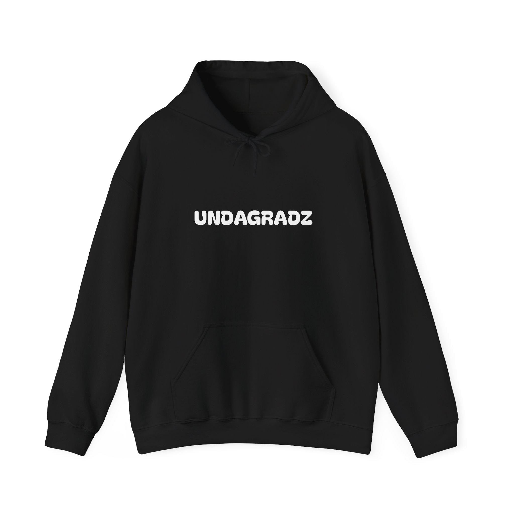 Unisex Hoodie with 'UNDAGRADZ' Design, Trendy College Sweatshirt, Perfect Graduation Gift, Comfortable Casual Wear, Cozy Streetwear, [...]