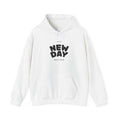 Inspirational Hoodie for Everyday Motivation, Unisex Heavy Blend Sweatshirt, Gift for Friends, Cozy Over-sized Pullover, New Day Design