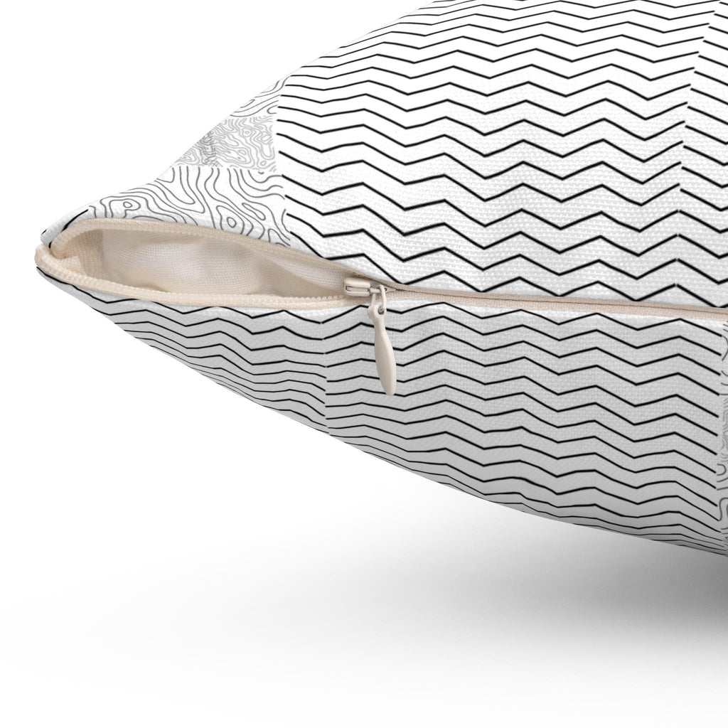 Spun Polyester Square Pillow