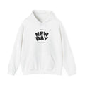 Inspirational Hoodie for Everyday Motivation, Unisex Heavy Blend Sweatshirt, Gift for Friends, Cozy Over-sized Pullover, New Day Design