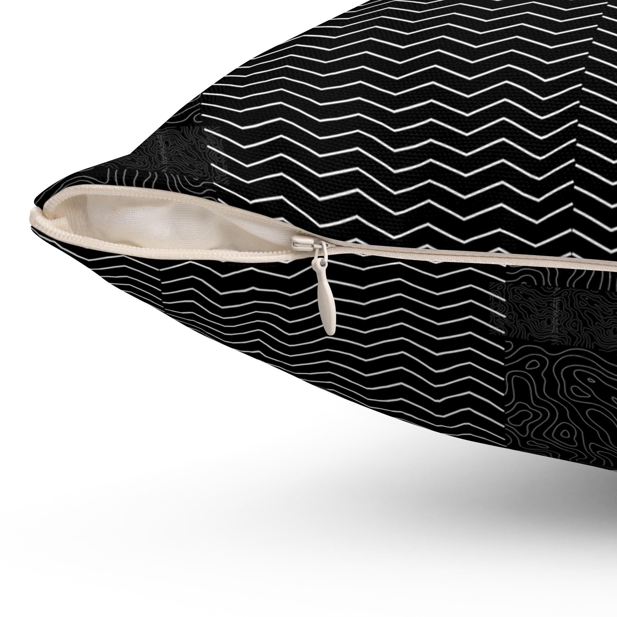 Spun Polyester Square Pillow