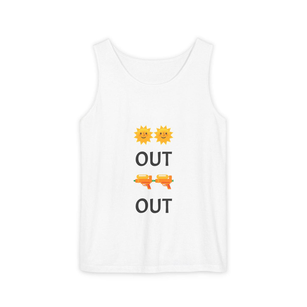 Sunny Days Unisex Tank Top | Summer Vibes Shirt, Beachwear, Casual Outfit, Gift for Friends, Festival Attire, Holiday Wear