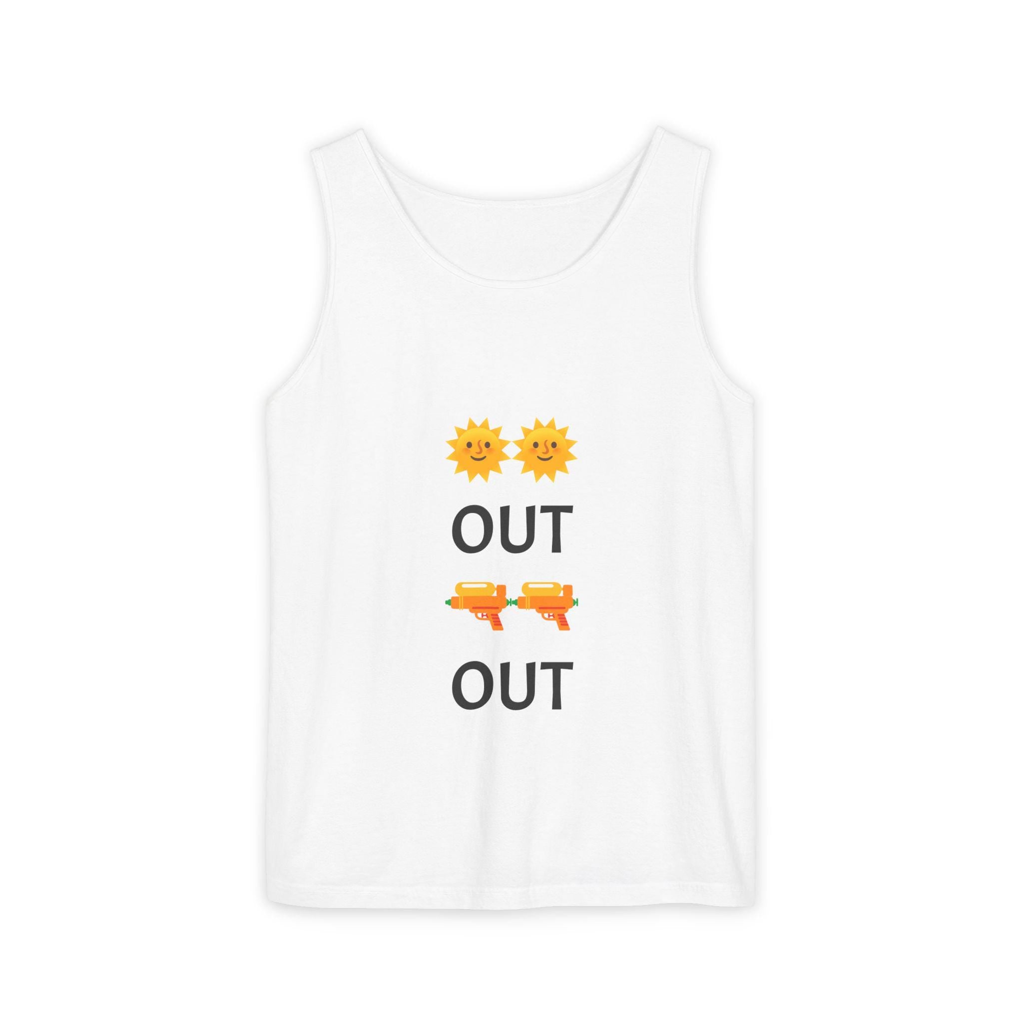 Sunny Days Unisex Tank Top | Summer Vibes Shirt, Beachwear, Casual Outfit, Gift for Friends, Festival Attire, Holiday Wear