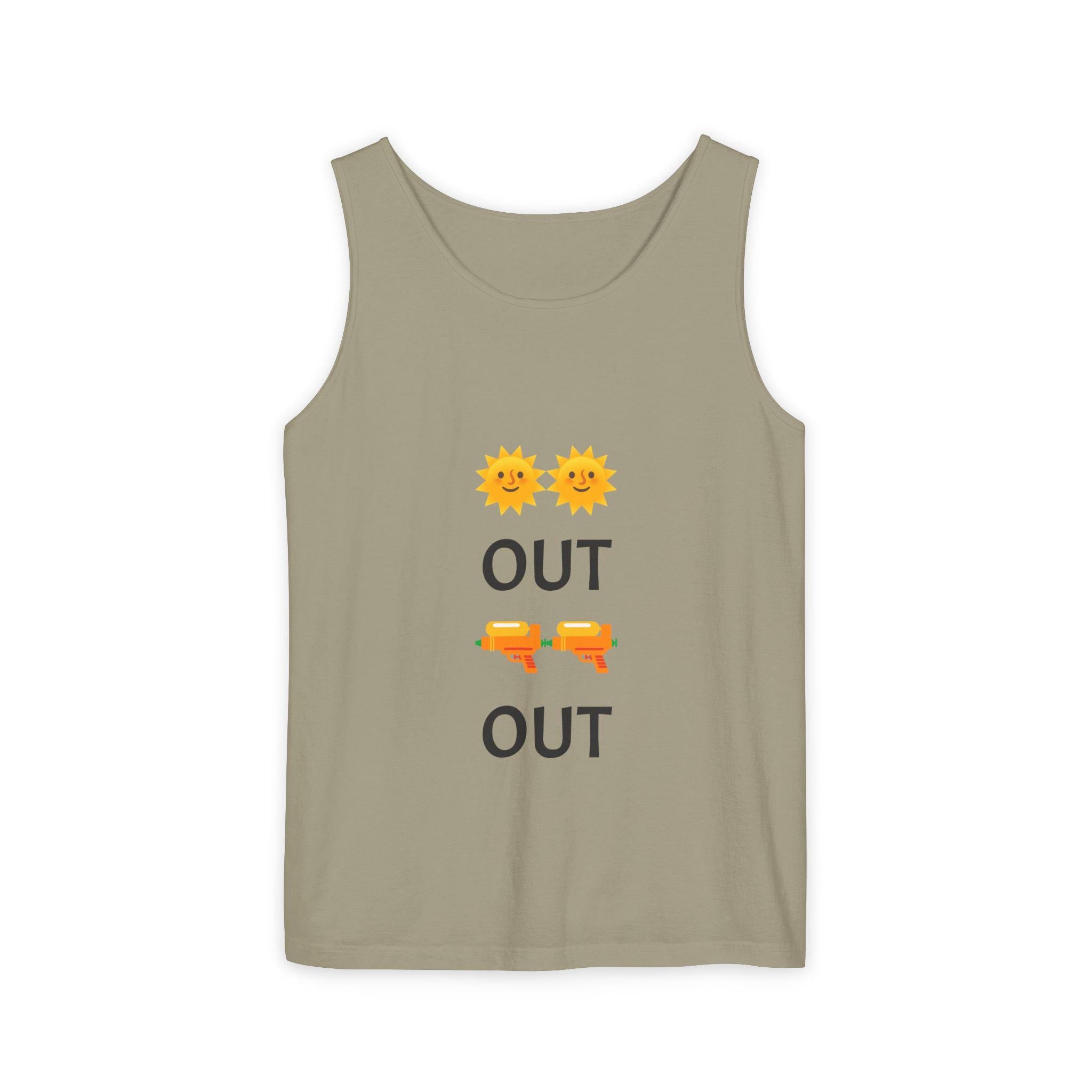 Sunny Days Unisex Tank Top | Summer Vibes Shirt, Beachwear, Casual Outfit, Gift for Friends, Festival Attire, Holiday Wear