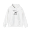 STML Unisex Hooded Sweatshirt, Cozy Humor Apparel, Gift for Tech Lovers, Funny Hoodie, Casual Everyday Wear