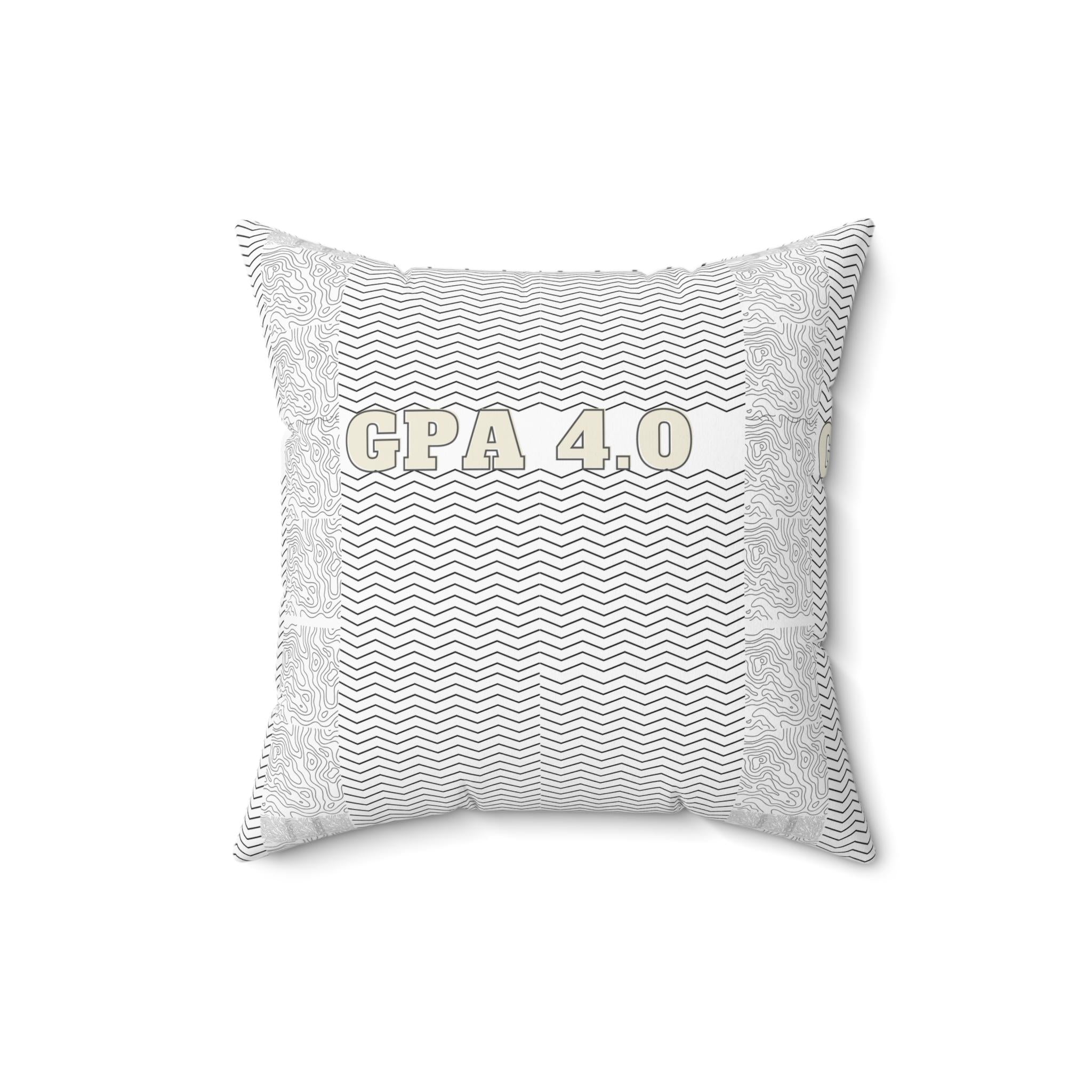 Spun Polyester Square Pillow