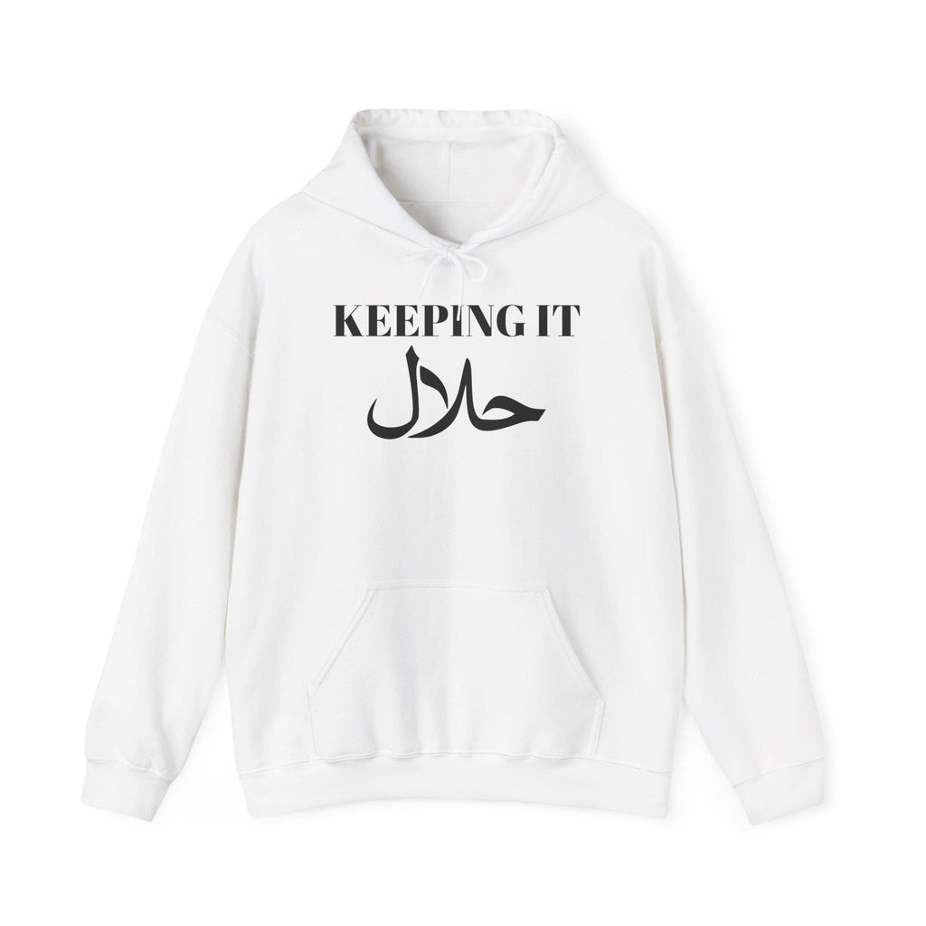 Halal Keeping It Unisex Heavy Blend Hoodie - Cozy Fashion, Perfect Gift, Lounge Wear, Everyday Essential, Faith-Inspired Apparel