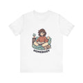 Homebody Illustration T-Shirt | Cozy Reader Graphic Tee
