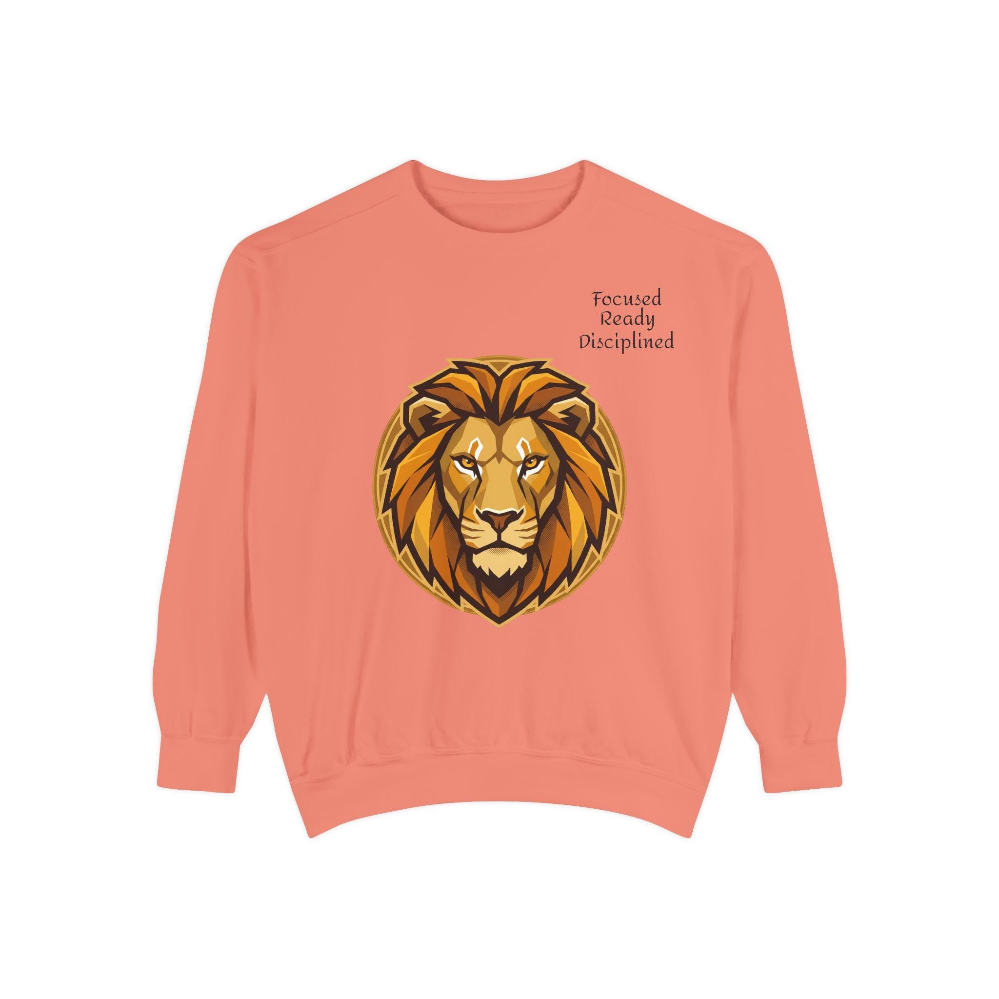 Majestic Lion Head sweatshirt | Lion Illustration, Strength Motto