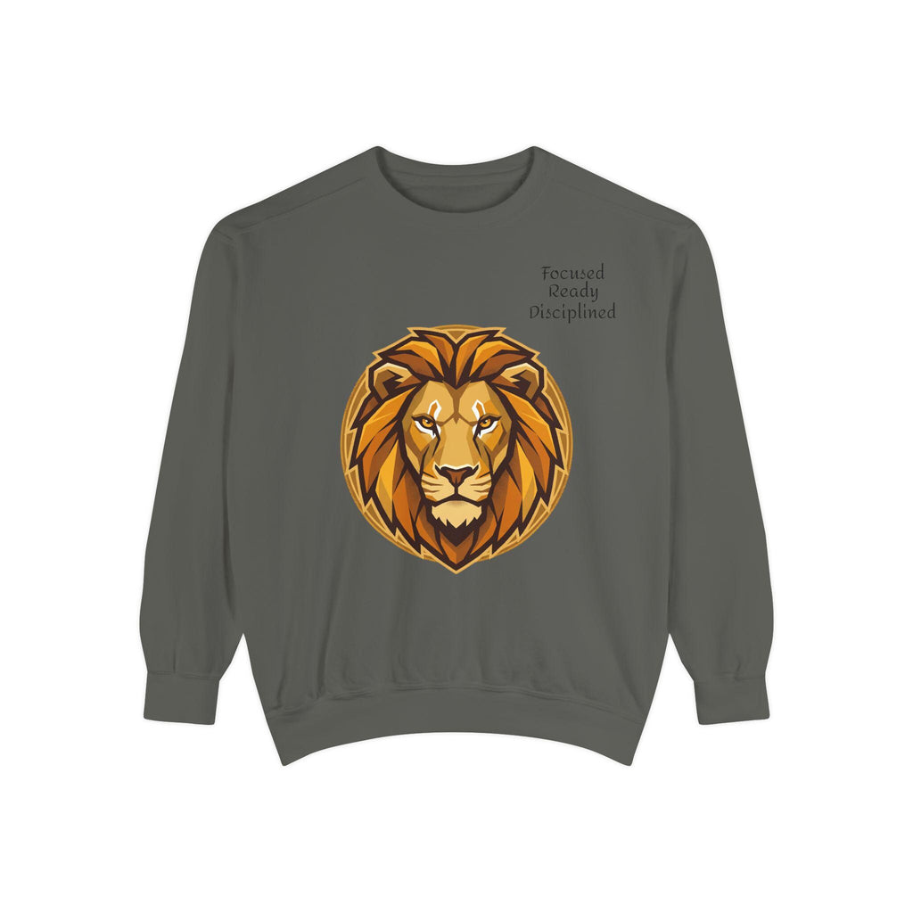 Majestic Lion Head sweatshirt | Lion Illustration, Strength Motto