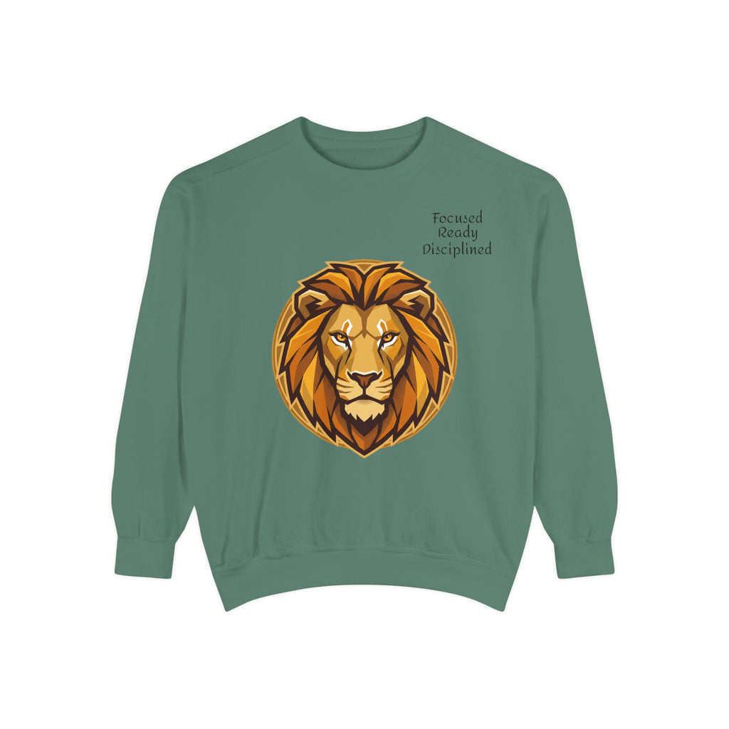 Majestic Lion Head sweatshirt | Lion Illustration, Strength Motto