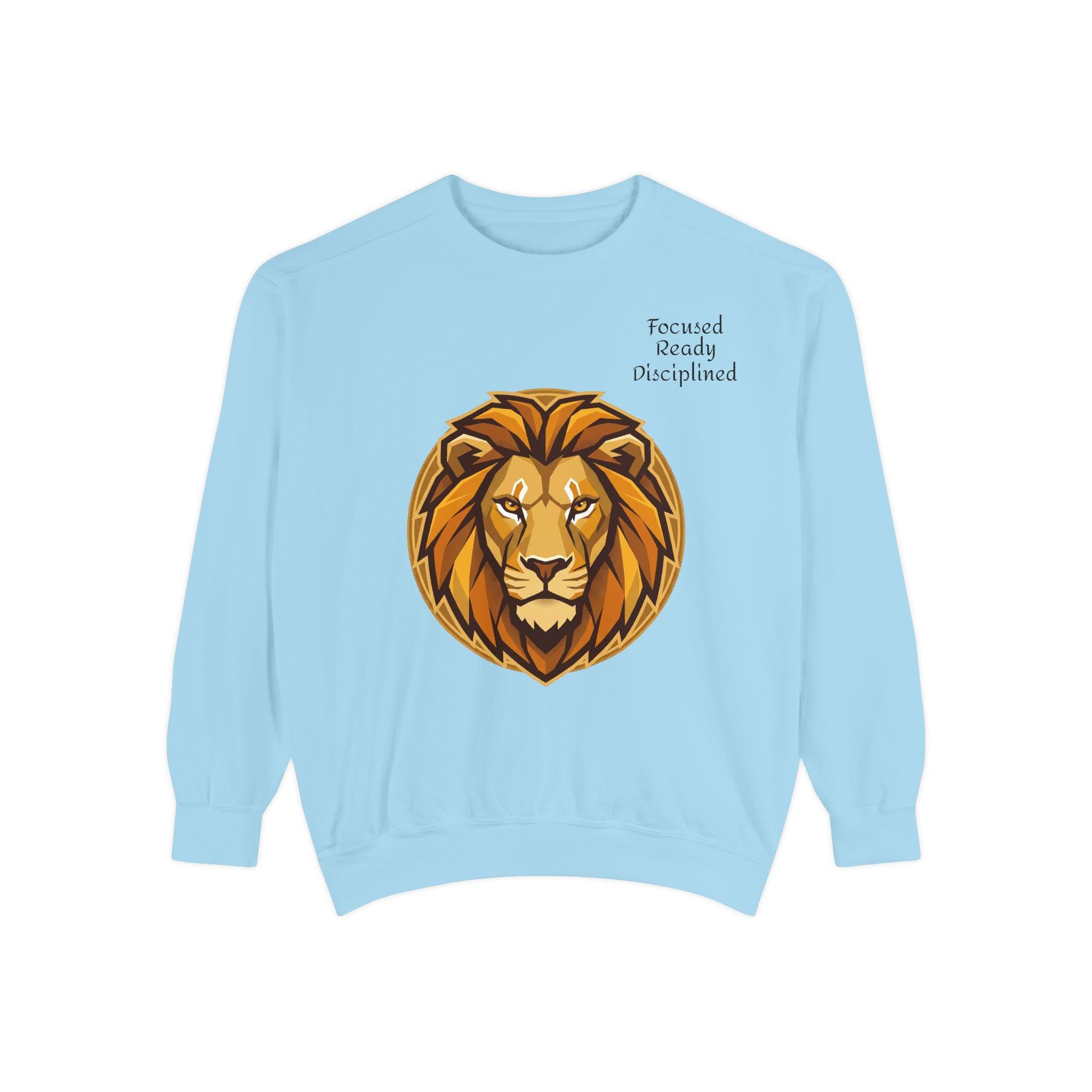 Majestic Lion Head sweatshirt | Lion Illustration, Strength Motto