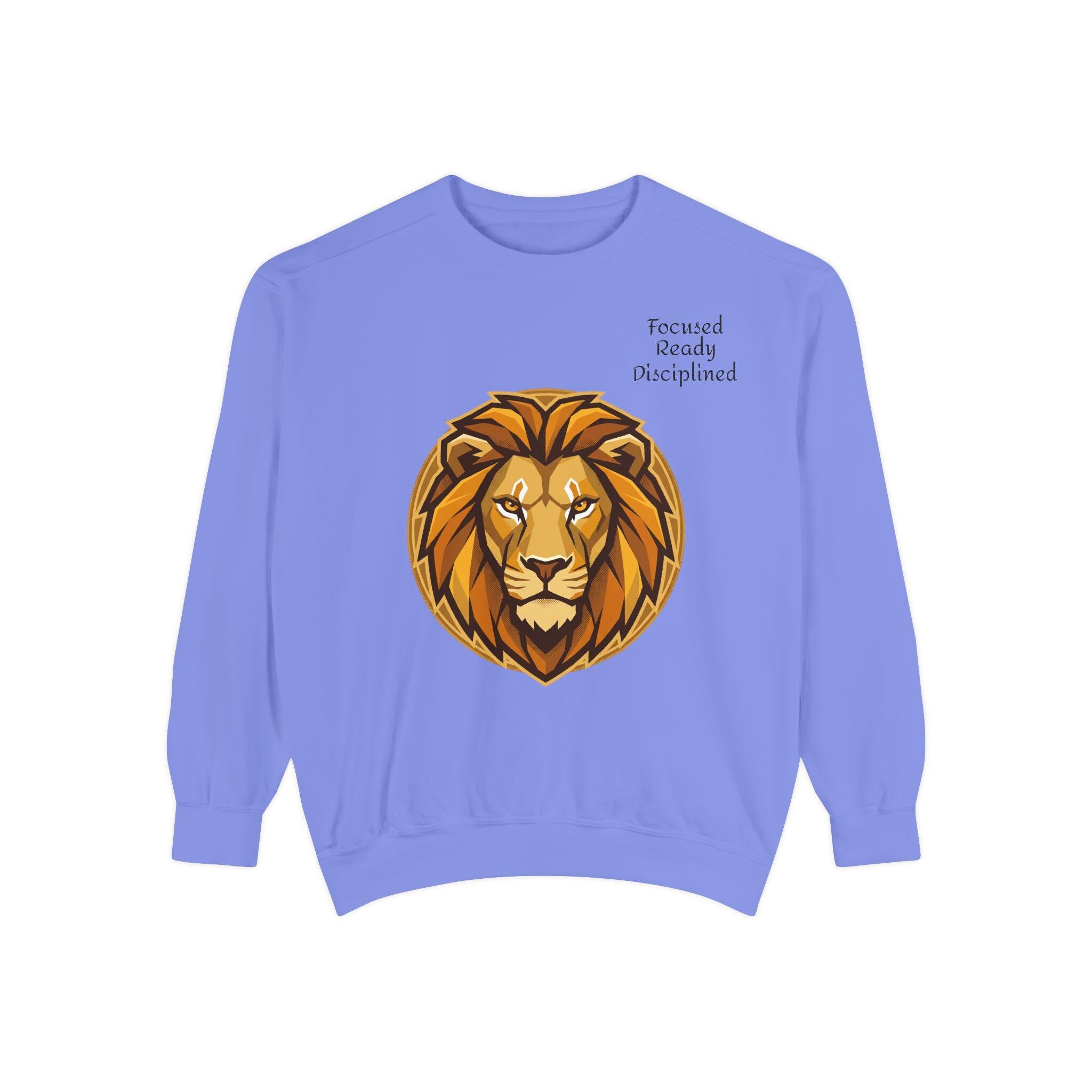 Majestic Lion Head sweatshirt | Lion Illustration, Strength Motto