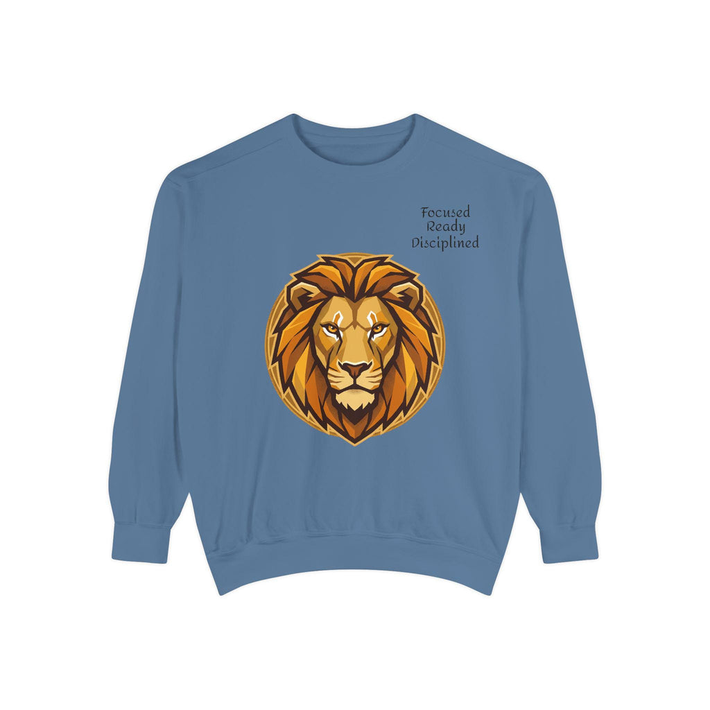 Majestic Lion Head sweatshirt | Lion Illustration, Strength Motto