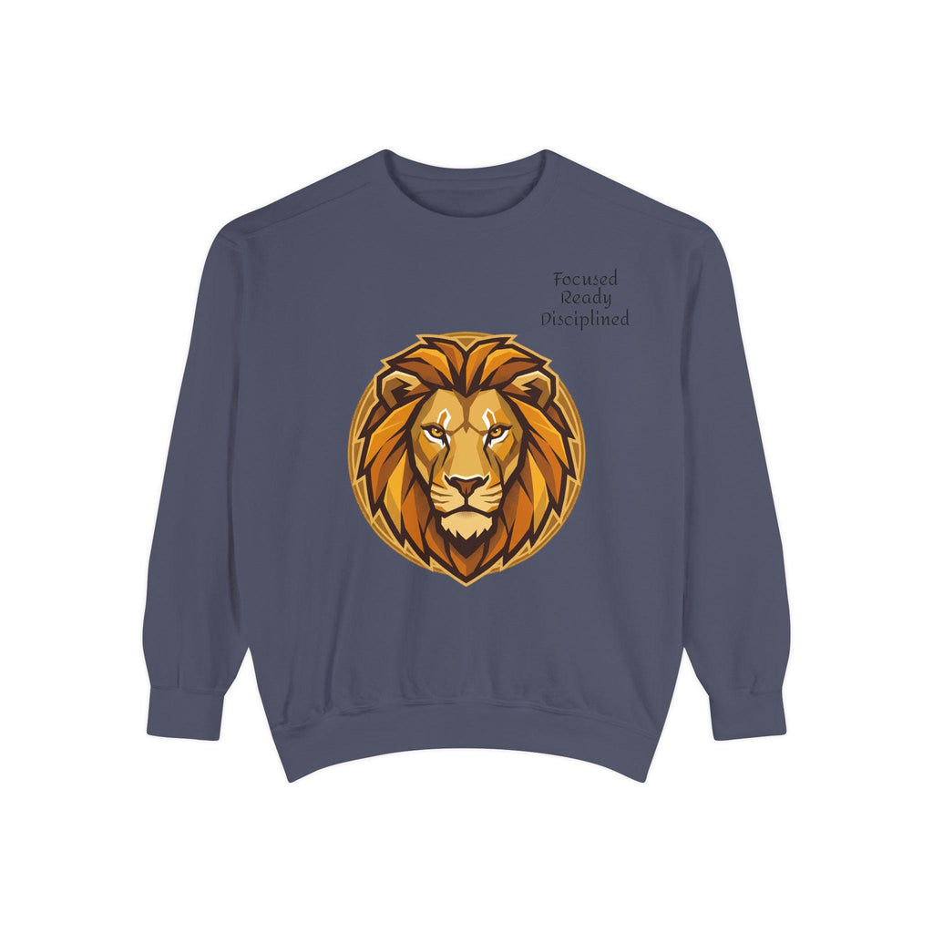 Majestic Lion Head sweatshirt | Lion Illustration, Strength Motto