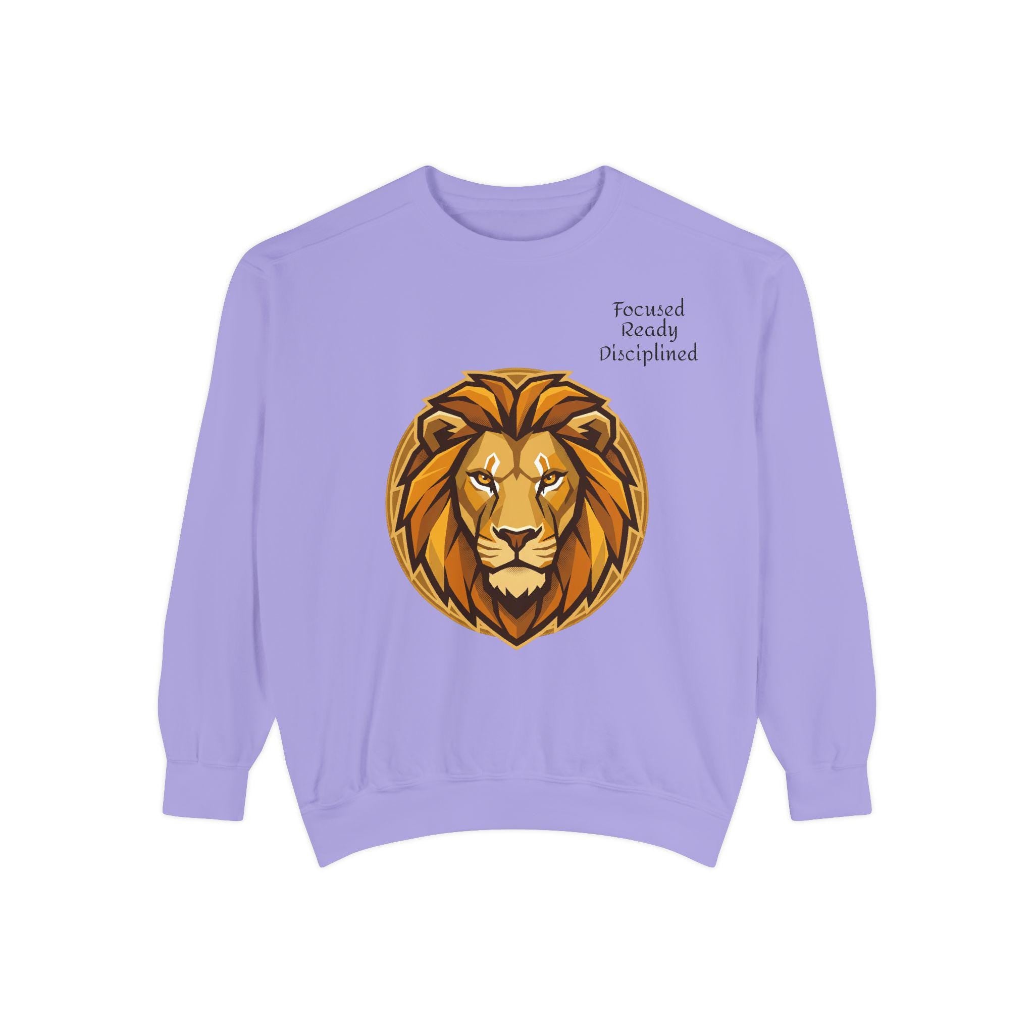 Majestic Lion Head sweatshirt | Lion Illustration, Strength Motto