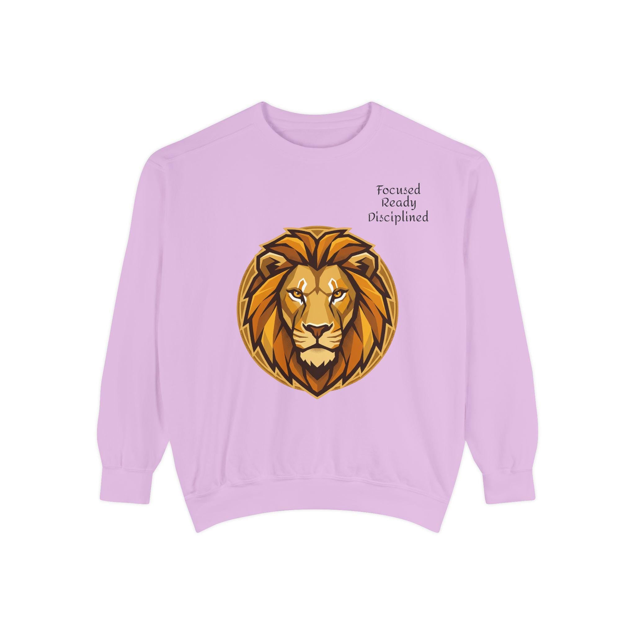 Majestic Lion Head sweatshirt | Lion Illustration, Strength Motto