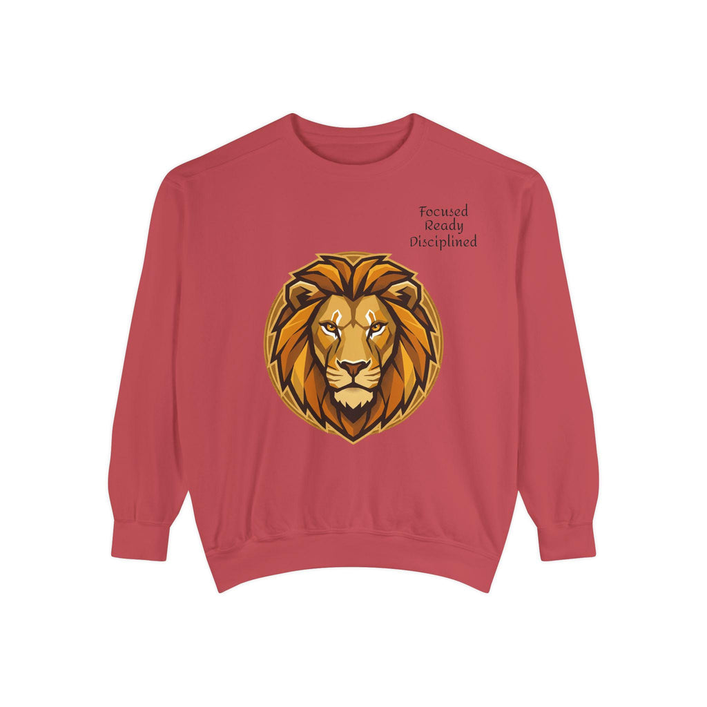 Majestic Lion Head sweatshirt | Lion Illustration, Strength Motto