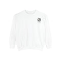 Interconnected world - Sweatshirt | Tiny Chest Logo, Minimal Earth Design