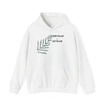 Gods Plan leaf illustration Hoodie | Minimal faith scripture sweatshirt