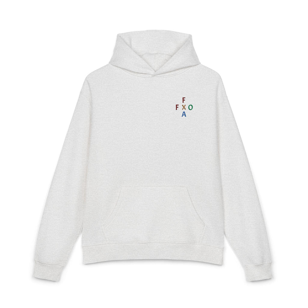 F.A.F.O - Relaxed Hoodie | Minimal Embroidered Letters