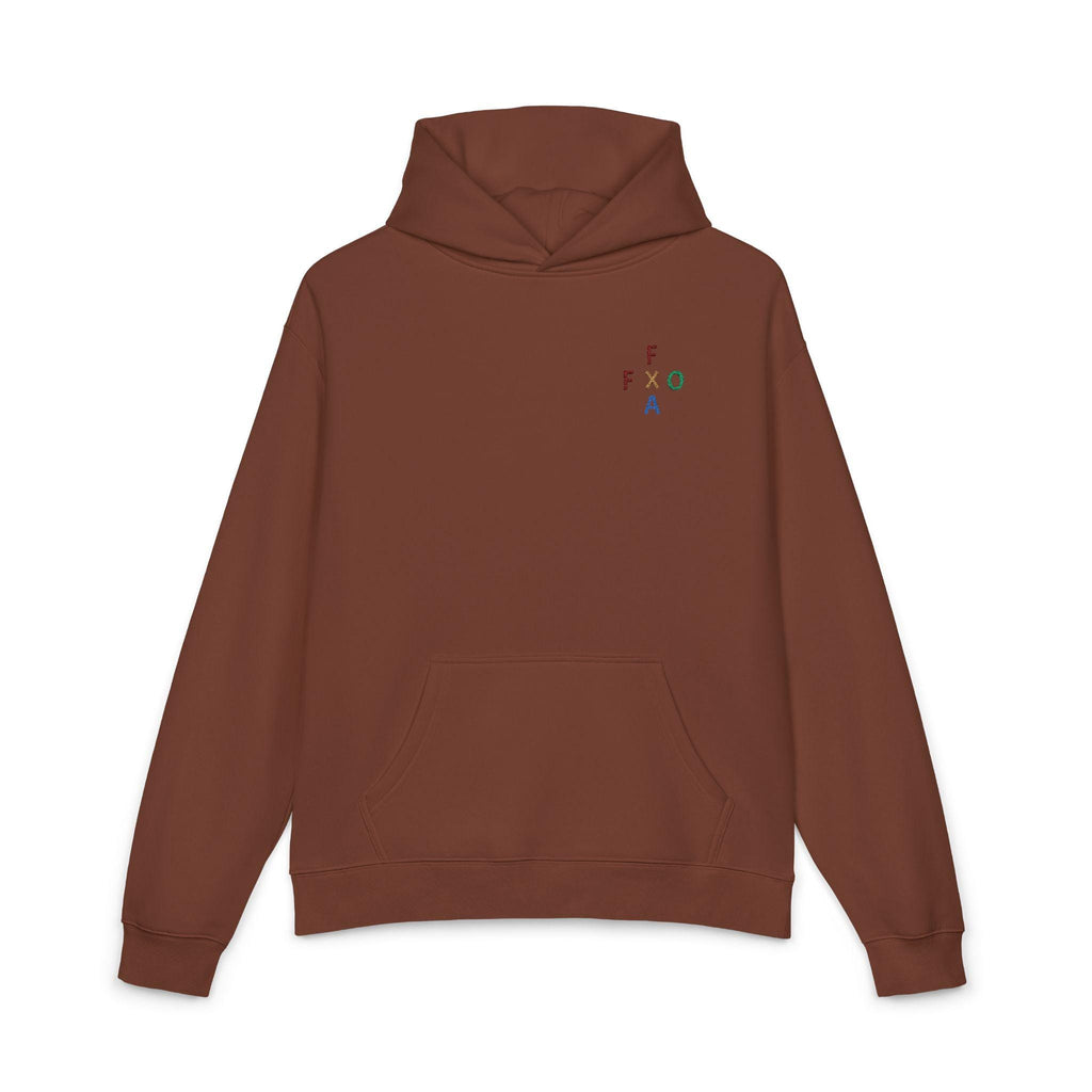 F.A.F.O - Relaxed Hoodie | Minimal Embroidered Letters