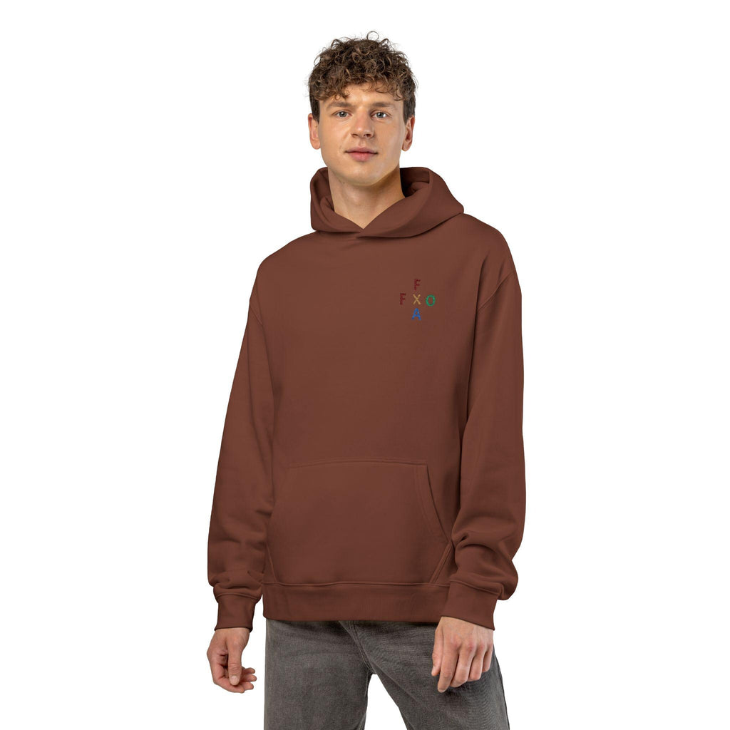 F.A.F.O - Relaxed Hoodie | Minimal Embroidered Letters