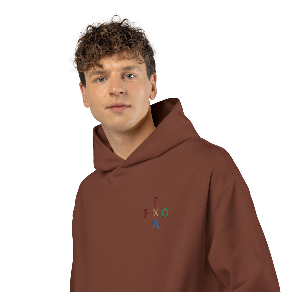F.A.F.O - Relaxed Hoodie | Minimal Embroidered Letters