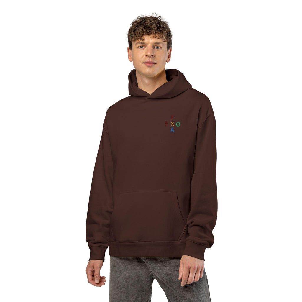 F.A.F.O - Relaxed Hoodie | Minimal Embroidered Letters