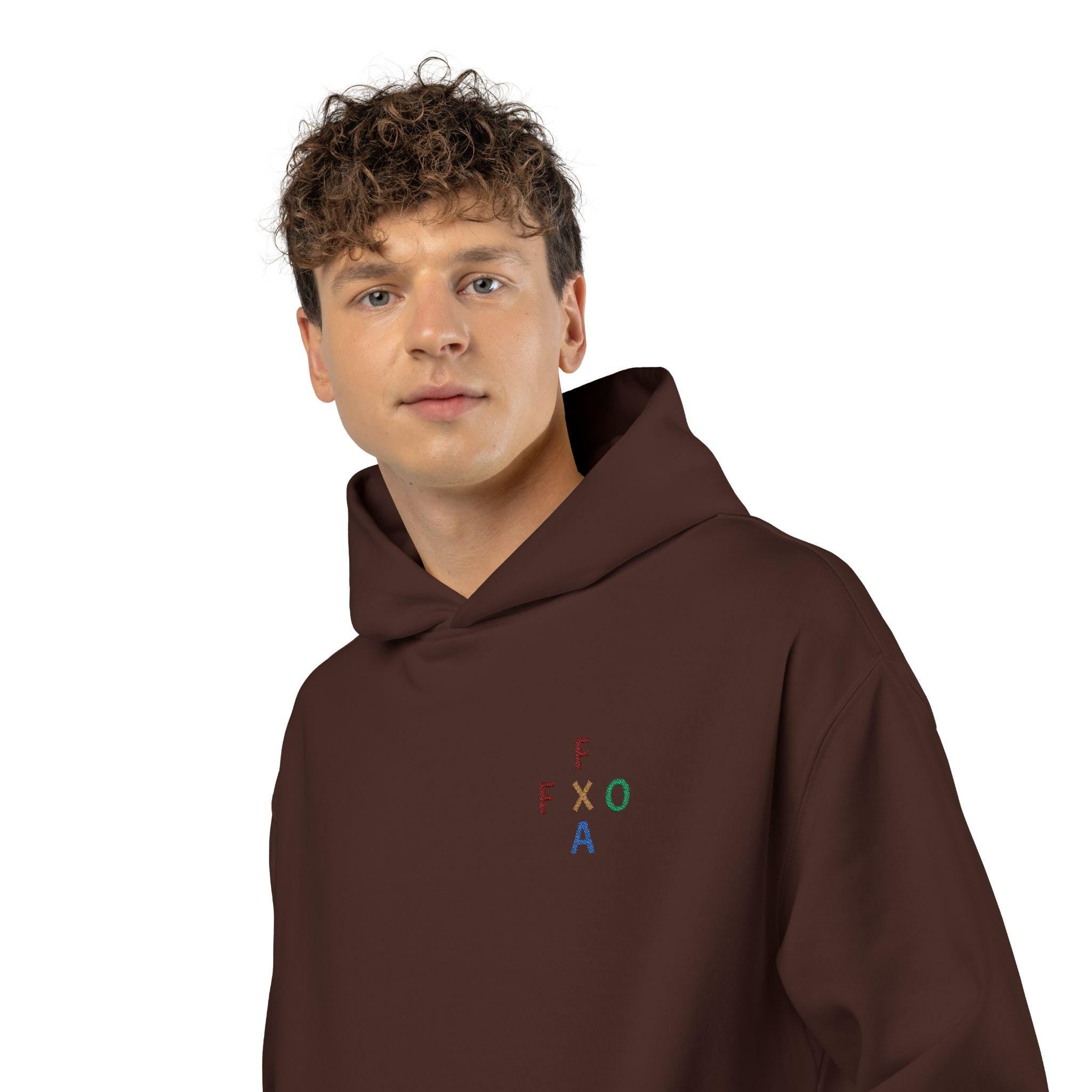 F.A.F.O - Relaxed Hoodie | Minimal Embroidered Letters