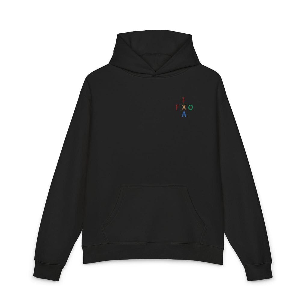 F.A.F.O - Relaxed Hoodie | Minimal Embroidered Letters