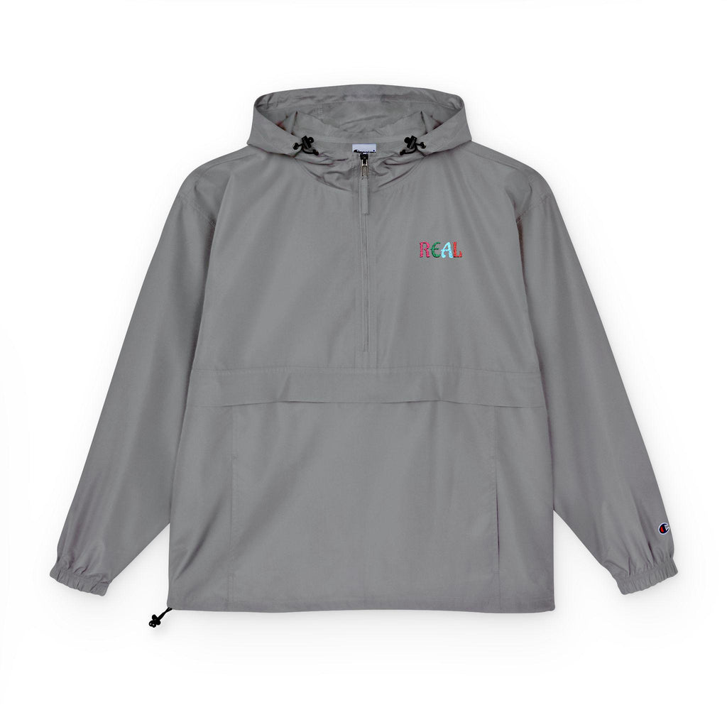 REAL - Anorak Jacket | Orange Packable Windbreaker