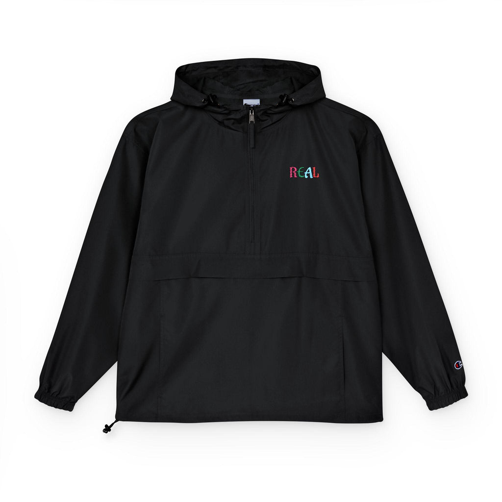 REAL - Anorak Jacket | Orange Packable Windbreaker