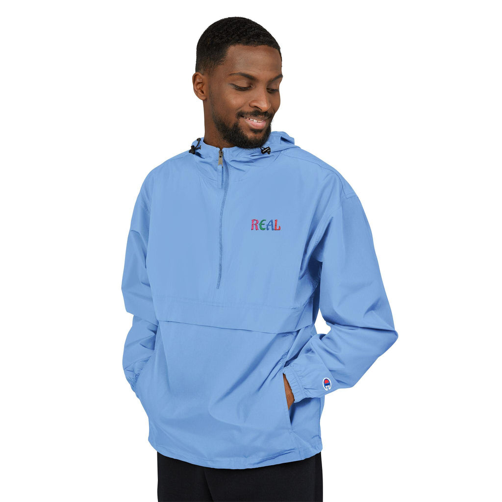 REAL - Anorak Jacket | Orange Packable Windbreaker