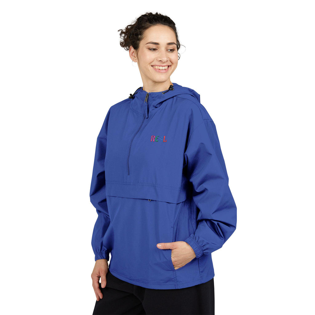 REAL - Anorak Jacket | Orange Packable Windbreaker