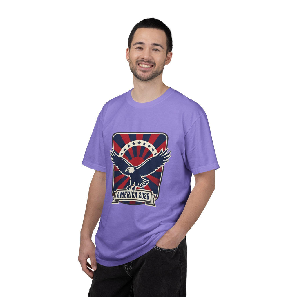 4th of July - American Eagle 2026 T-Shirt | Patriotic Flag Retro Eagle Tee