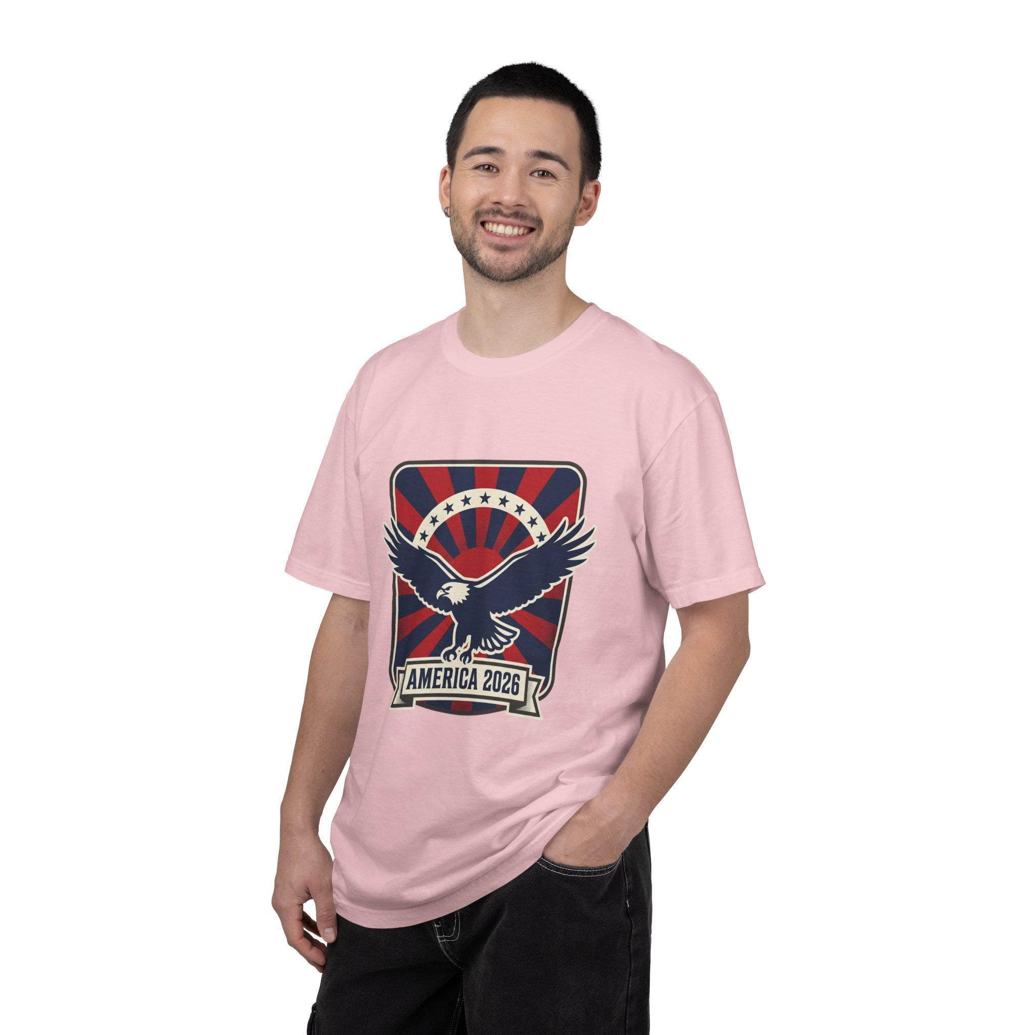 4th of July - American Eagle 2026 T-Shirt | Patriotic Flag Retro Eagle Tee