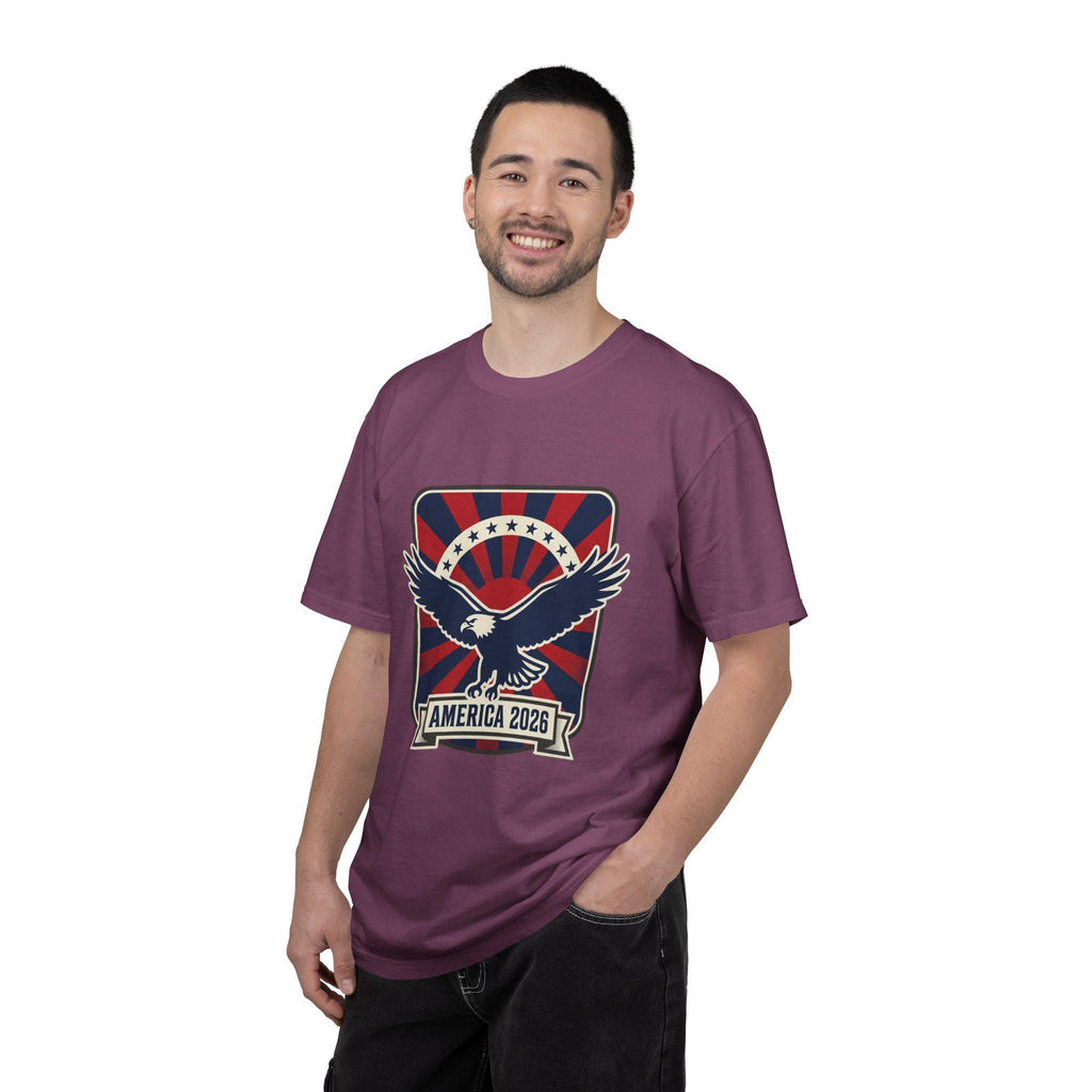 4th of July - American Eagle 2026 T-Shirt | Patriotic Flag Retro Eagle Tee