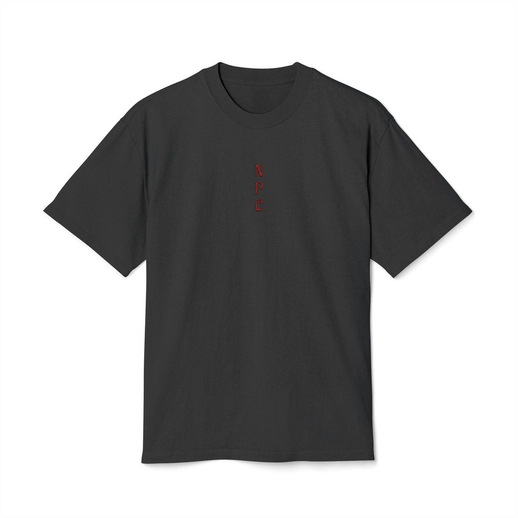 N.P.C - Vertical Tee | Minimal Retro Gamer Logo T-Shirt