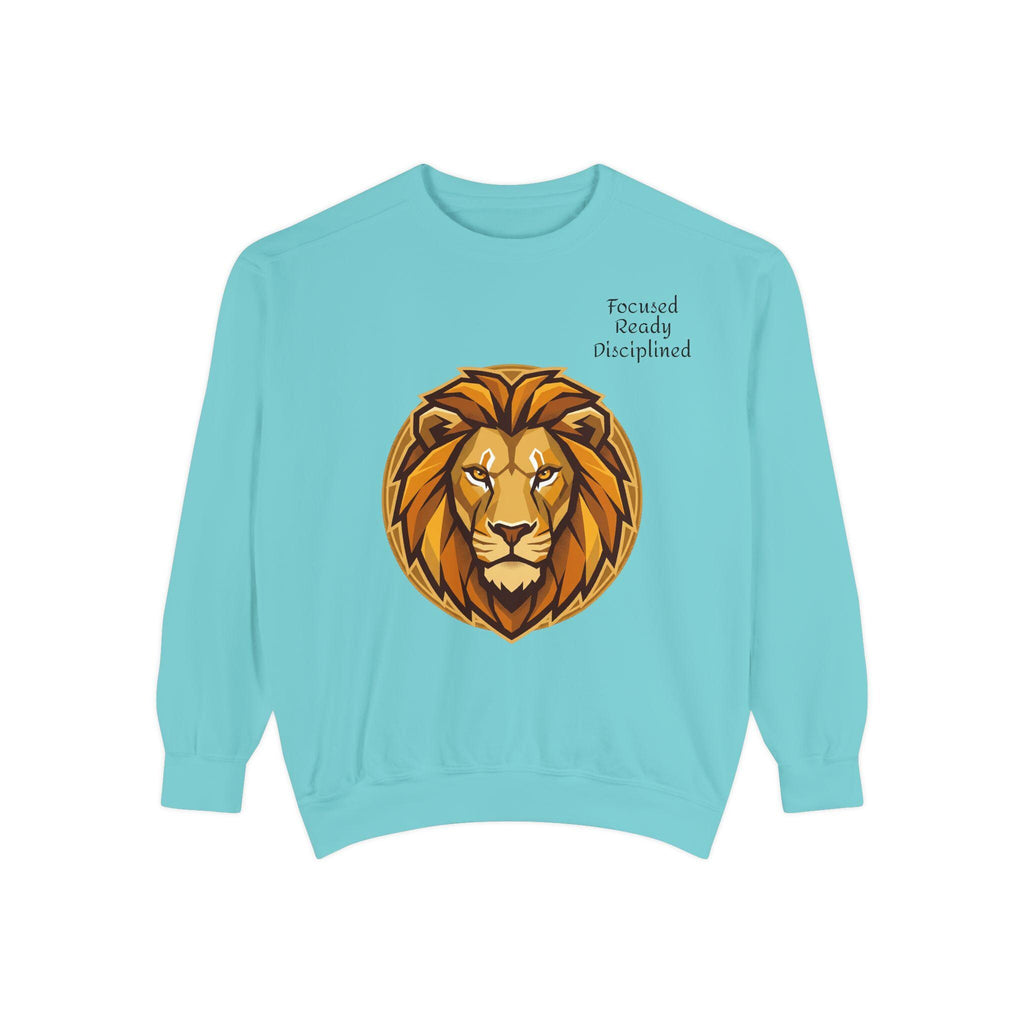 Majestic Lion Head sweatshirt | Lion Illustration, Strength Motto