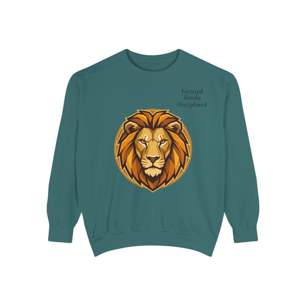 Majestic Lion Head sweatshirt | Lion Illustration, Strength Motto