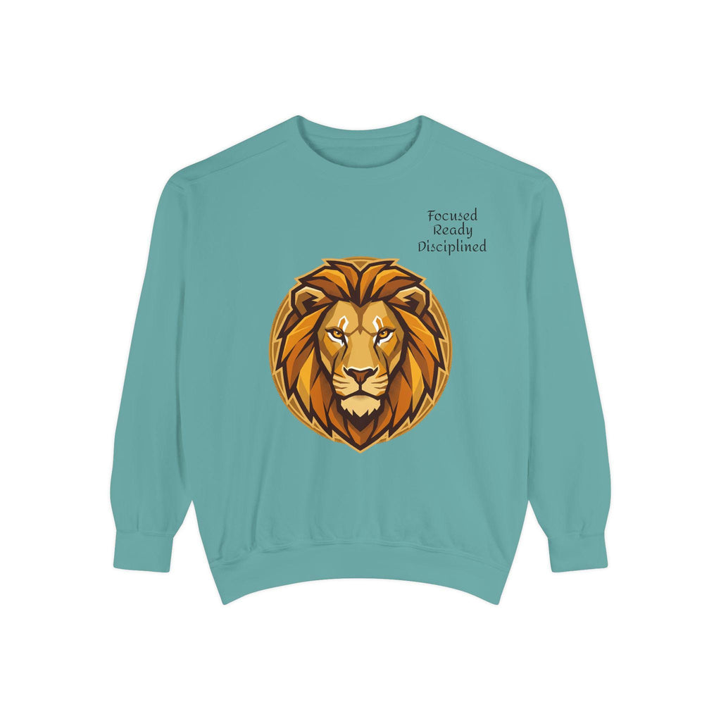 Majestic Lion Head sweatshirt | Lion Illustration, Strength Motto