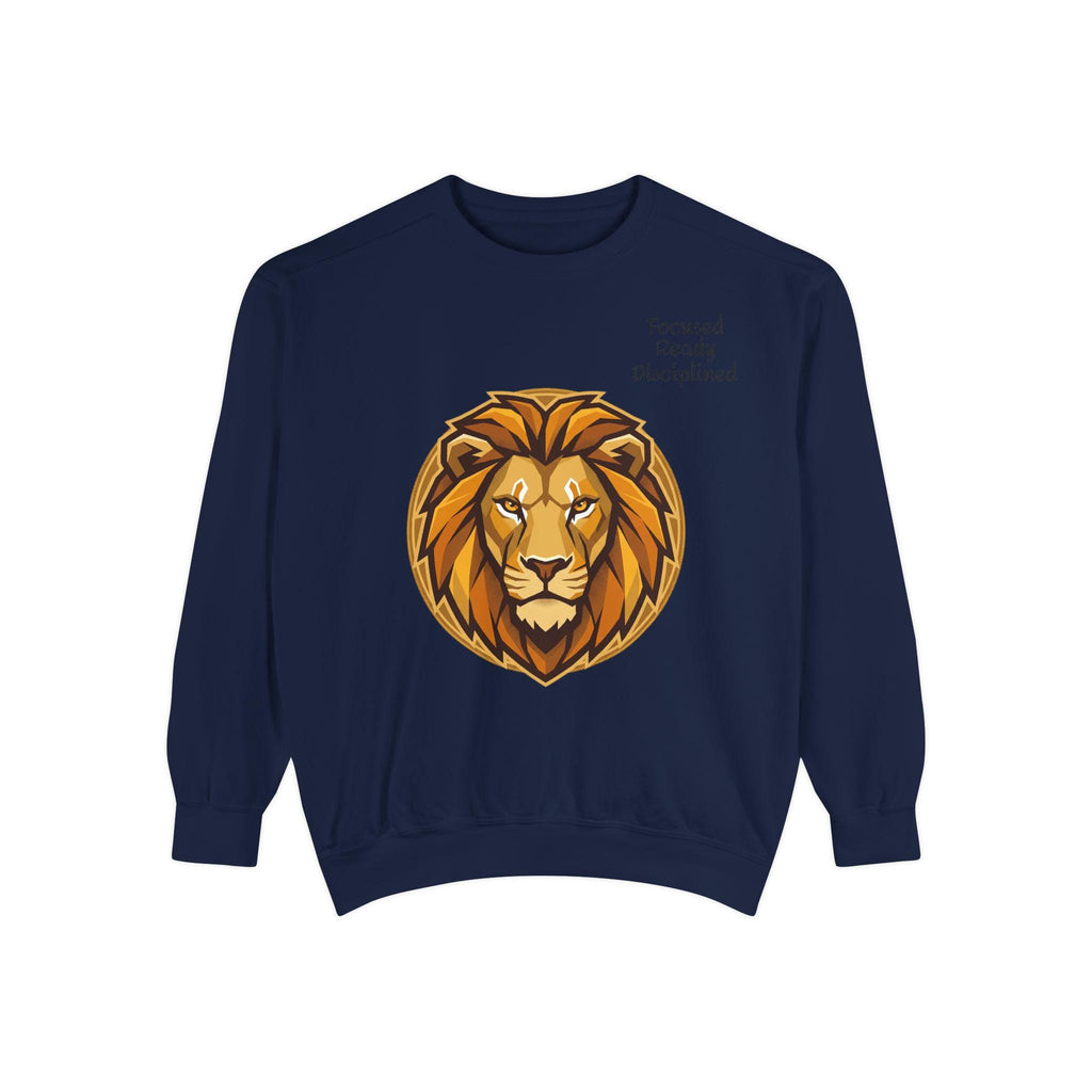 Majestic Lion Head sweatshirt | Lion Illustration, Strength Motto
