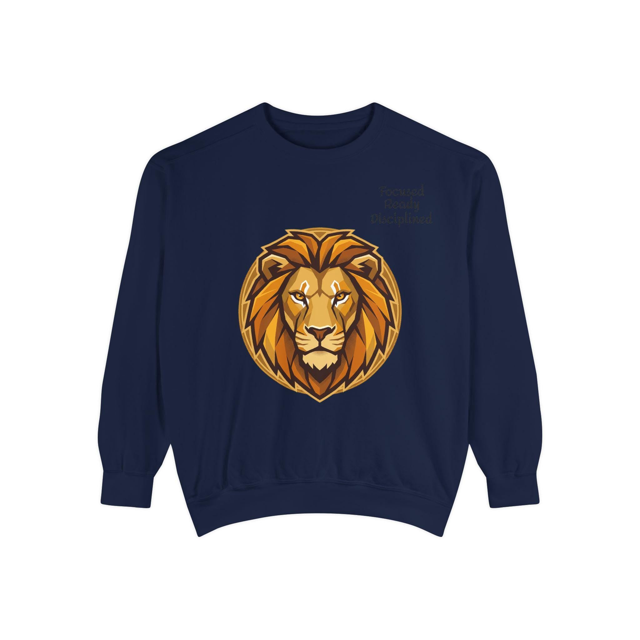 Majestic Lion Head sweatshirt | Lion Illustration, Strength Motto