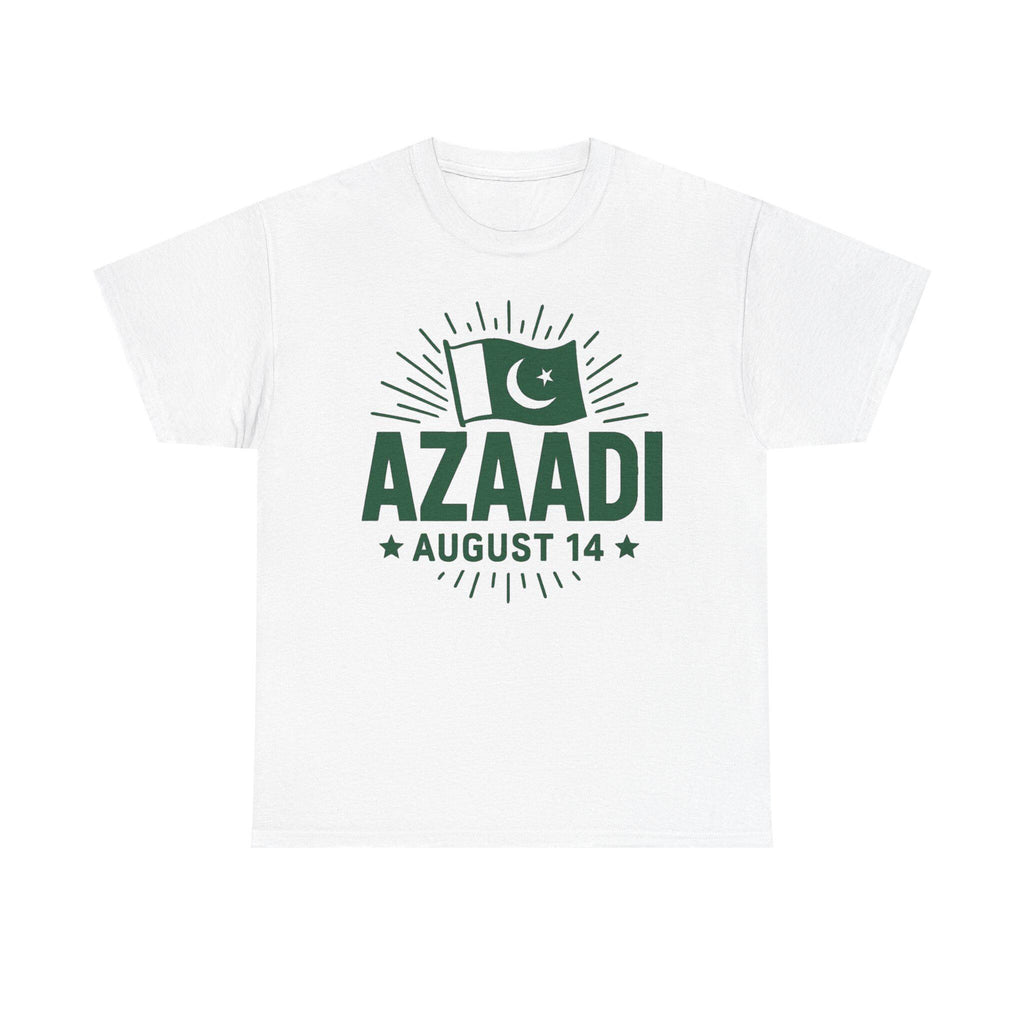 Azaadi August 14 T-Shirt | Pakistan Flag Independence Day