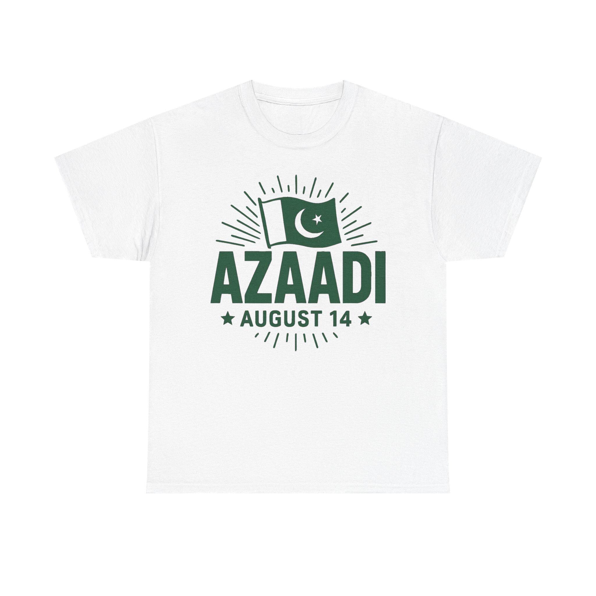 Azaadi August 14 T-Shirt | Pakistan Flag Independence Day